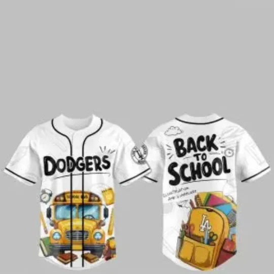 Discover L.A. D0dg*rs Back To School 2025 Jersey, Gift For Fans, Christmas Gift