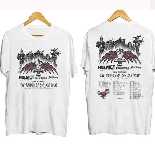 Discover Gwar The Return of GOR GOR Tour 2025 Double Sided Unisex T-Shirt