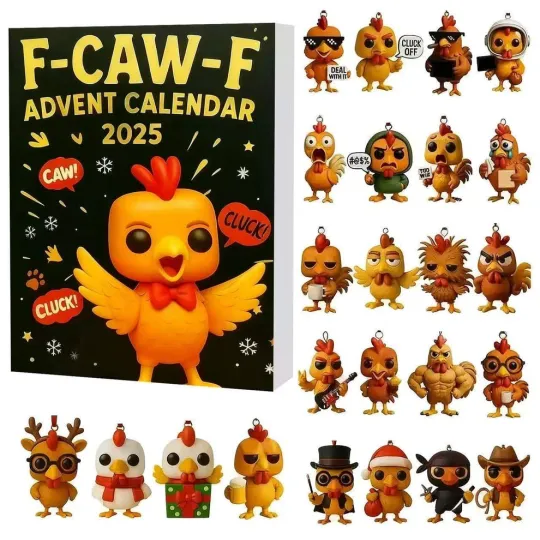 Discover F-Caw-F Chicken Advent Calendar