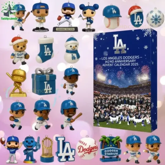 Los Angeles Dodgers 142nd Anniversary Advent Calendar