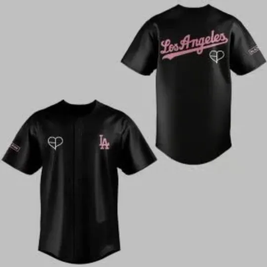 Discover 2025 L.A. D0dg*rs BL@CKP!NK Jersey, Gift For Fans, Christmas Gift