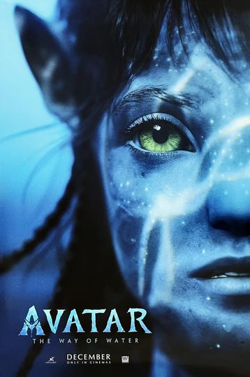 Discover AVATAR THE WAY OF WATER MOVIE POSTER 2 Sided ORIGINAL Advance 27x40 JAMES CAMERON ZOE SALDANA