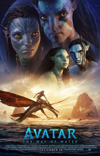 Discover AVATAR: THE WAY OF THE WATER - 13"x19" Original Promo Movie Poster 2022 James Cameron