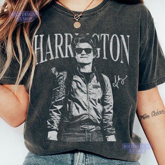 Discover Vintage Steve Harrington T-Shirt, Cloud Tee Stranger Thing Sweatshirt, Steve Harrington Vintage Shirt, Gift For Woman and Man