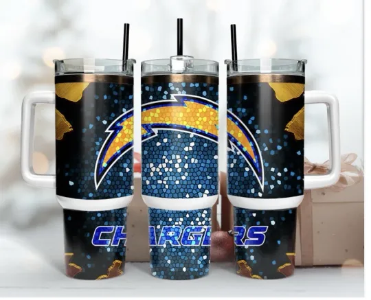 Discover Los Angeles Chargers Football 40oz Tumbler
