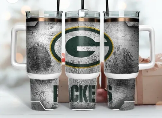 Green Bay Packers 40 oz Tumbler with Handle