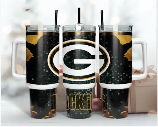 Discover Green Bay Packers Football 40oz Tumbler