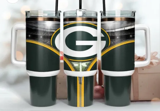 Green Bay Packers 40oz Tumbler with Handle