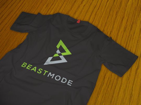 Discover New Marshawn Lynch Beast Mode Logo Short Sleeve black T-Shirt Size S-4X Casual Cool Classic Men