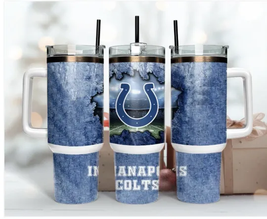 Discover Indianapolis Colts 40oz Tumbler with Handle