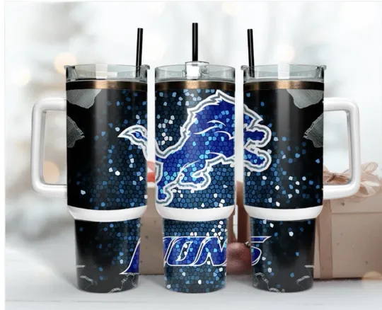 Discover Detroit Lions 40oz Tumbler with Handle