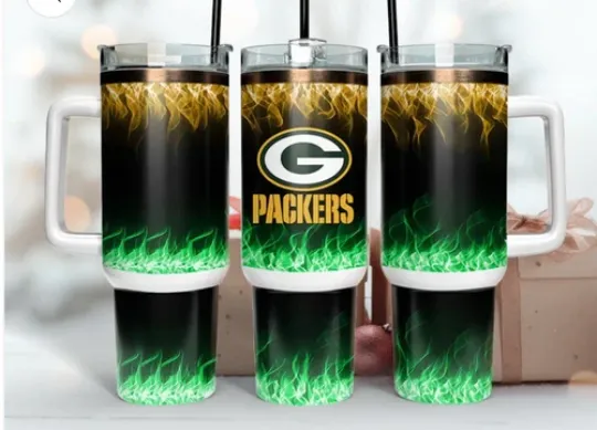 Discover Green Bay Packers 40oz Tumbler with Handle