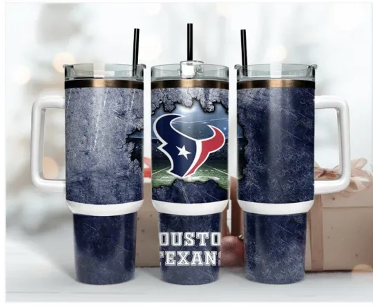 Discover Houston Texans Football Horror 40oz Tumbler