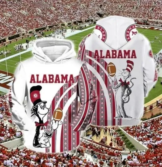 Discover Ala.bama Crim@son Tide 3D Hoodie Style 07, Gift For Fans, Christmas Gift