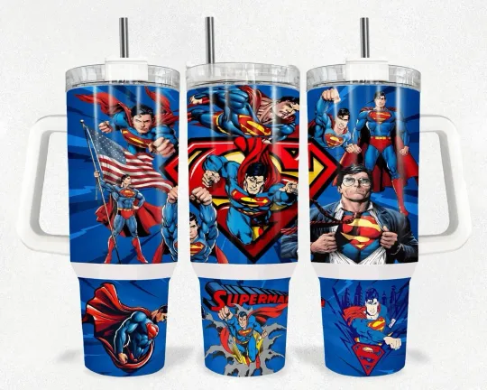 Discover Superman 40oz Tumbler with Handle