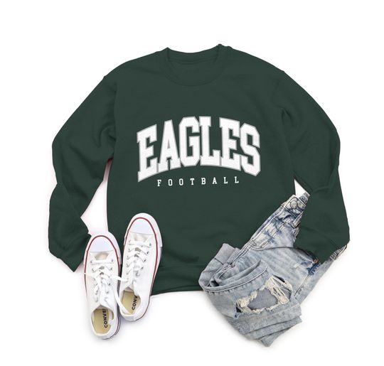 Discover Philadelphia Football Sweatshirt: Eagles Tailgate Pullover