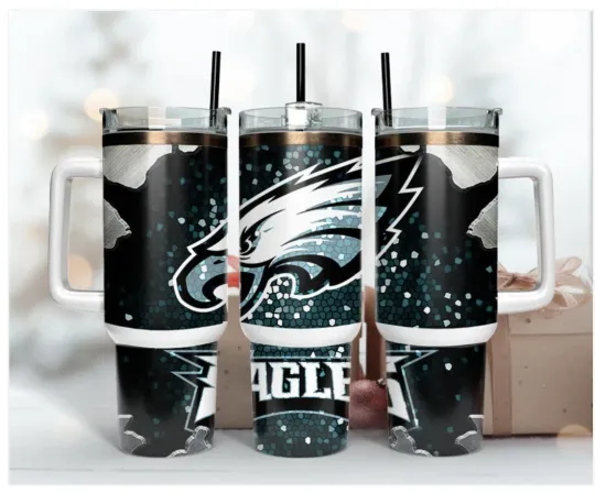 Philadelphia Eagles 40oz Tumbler with Handle