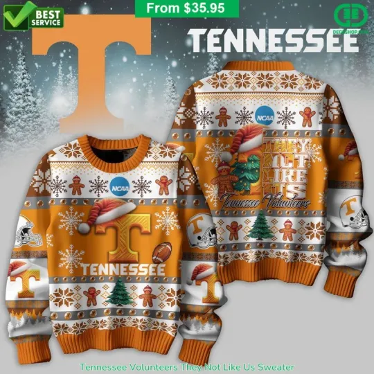 Tennessee Volunteer They Not Like Us Sweater Ugly
