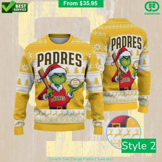 Discover funny character SanDiego Padre Sweater Ugly Fan Gift Xmas