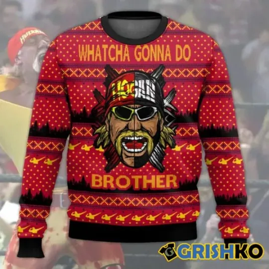 Discover Hulk.Hogan Ugly Sweater