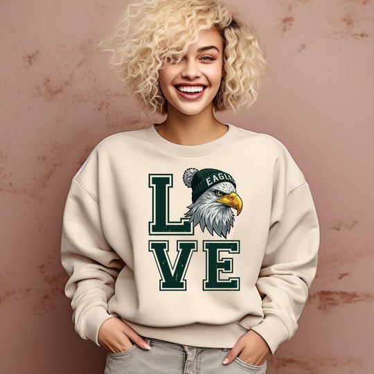 Discover Philly LOVE Eagles Sweatshirt