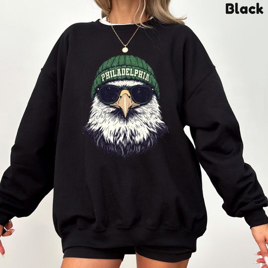 Discover Philadelphia Sweatshirt, Retro Philadelphia Game Day Sweatshirt, Football fan Shirt, Philadelphia Football Hoodie, Bird Gang,