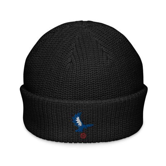 Discover Eagles London England Minimalist Design Embroidered Fisherman Beanie Soccer Football Hat