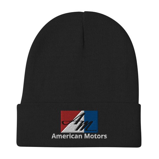 Discover  - Premium Embroidered Beanie - American Motors Corporation-  Logo