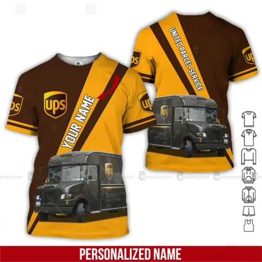 Discover Personalized Name Postal Service 3D All Over Printed Clothes