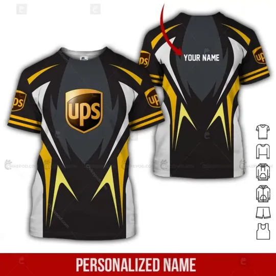 Personalized Name Postal Service 3D All Over Printed Clothes