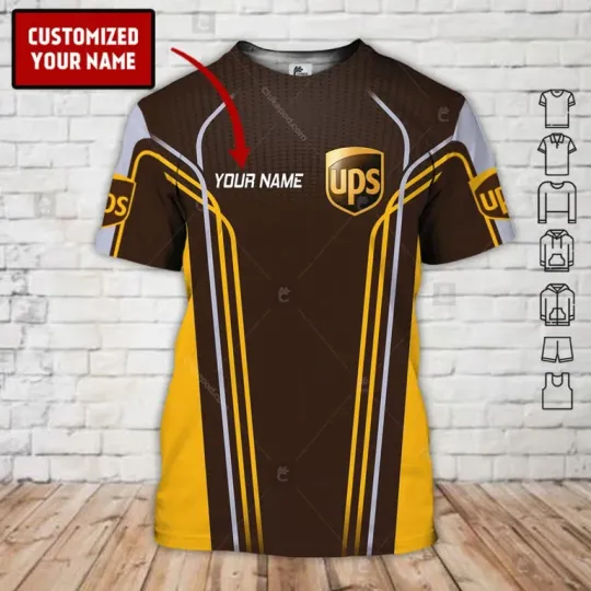 Discover Personalized Name Postal Service 3D All Over Printed Clothes