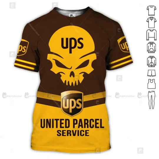 Discover Postal Service 3D All Over Printed Clothes