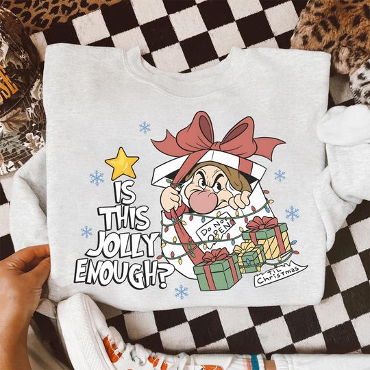 Discover Disney Cinde Grumpy Do Not Open It Until Christmas Shirt, Funny Grumpy Dwarf Christmas Lights Shirt, Disneyland Christmas Trip Shirt