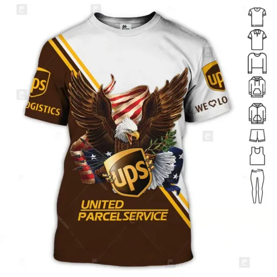 Discover Postal Service 3D All Over Printed clothes CM307