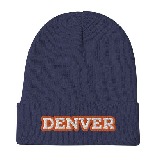 Discover Denver - Premium Embroidered Beanie
