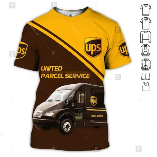 Postal Service 3D All Over Printed Clothes