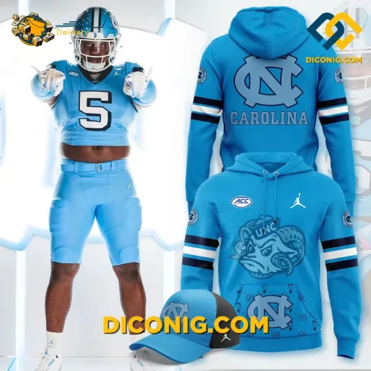 Discover UNC Tar Heels Hoodie Custom