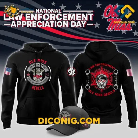 Ole Miss Rebels Law Hoodie