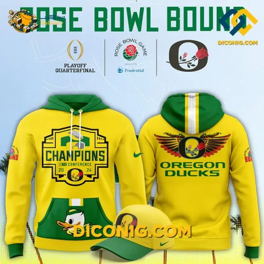 Discover Oreg ducks Rose Bowl Hoodie