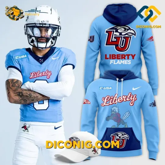 Discover Liberty Flames Hoodie 2025