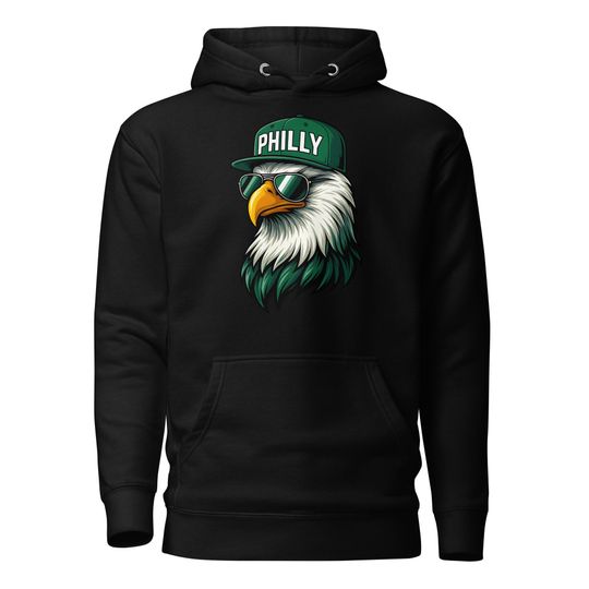 Discover Philadelphia Spirit Animal Hoodie | Comfort Colors Football Fan Pullover | Unique Eagle Gameday Apparel | Unisex Hoodie