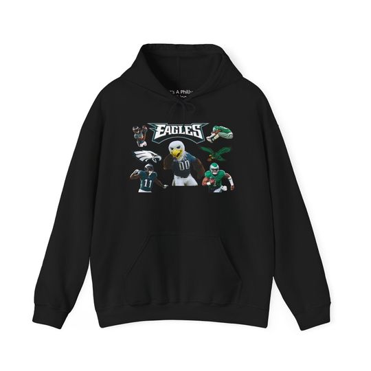 Discover Philadelphia Eagles Unisex Heavy Blend Hooded Sweatshirt | Perfect for Game Day
