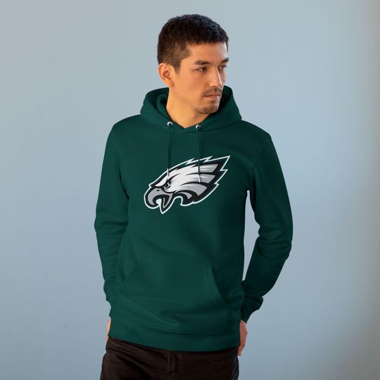Discover Philadelphia Eagles Adult Hoodie - Eagles Green football Team Logo Sweatshirt - Go Birds, Adult Pullover, Football Fan Apparel, Fly Eagles Fly