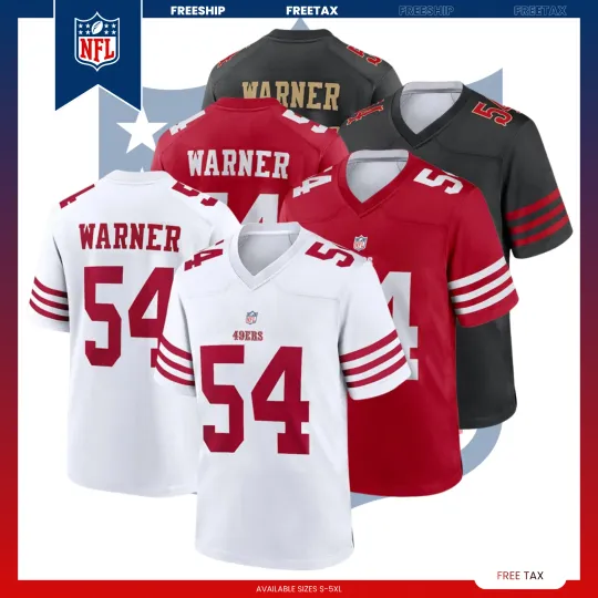 Discover HOT! Warner #54 San Francisco Niners 2025 Name & Number AOP Printed Gift Fan