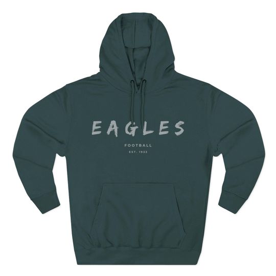 Discover Vintage Philadelphia Eagles Hoodie: Distressed Football Fan Sweatshirt