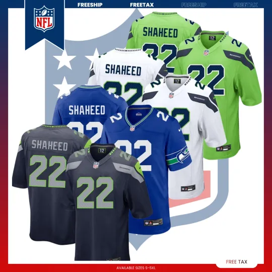 Discover Welcome Shaheed #22 Seattle S Name & Number Players Gift Fan Made