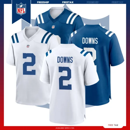 Discover Welcome Josh #2 Downs Indianapolis C Name & Number Player AOP Gift Fan