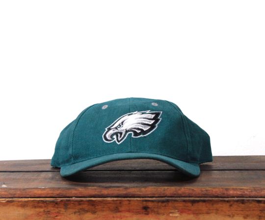 Discover Vintage Y2K Strapback Hat Baseball Cap Philadelphia Eagles Pennsylvania Football football Logo Athletic