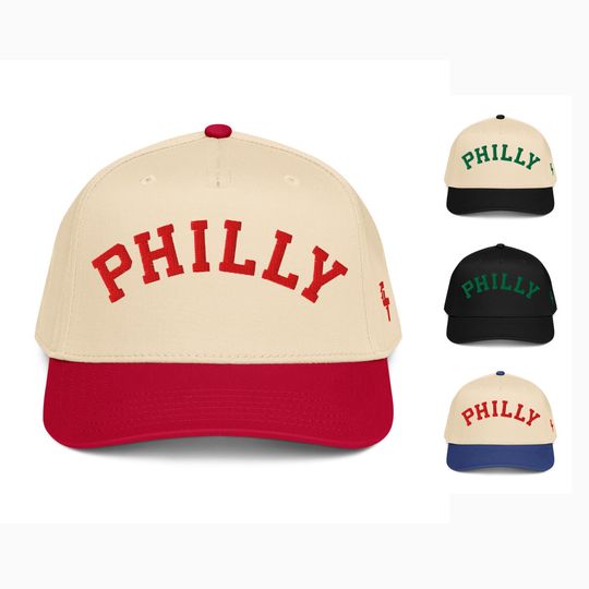Discover Classic Philly Arch Vintage Philadelphia Baseball Cap Snapback Hat