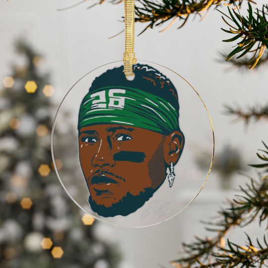Discover Philadelphia Eagles Ornaments - Saquon Barkley Christmas Ornament